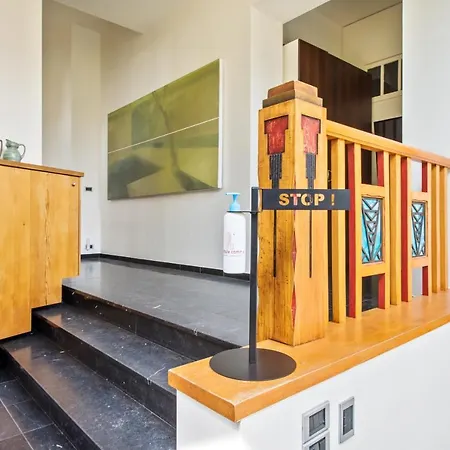 Exclusive Loft-style With Garden & Terrace Lägenhet Gent